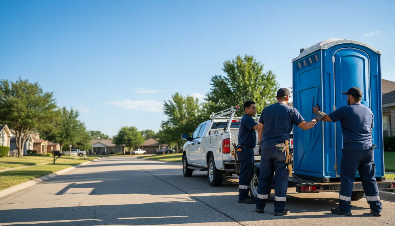 Portable Toilet Rental in Flom, MN near me